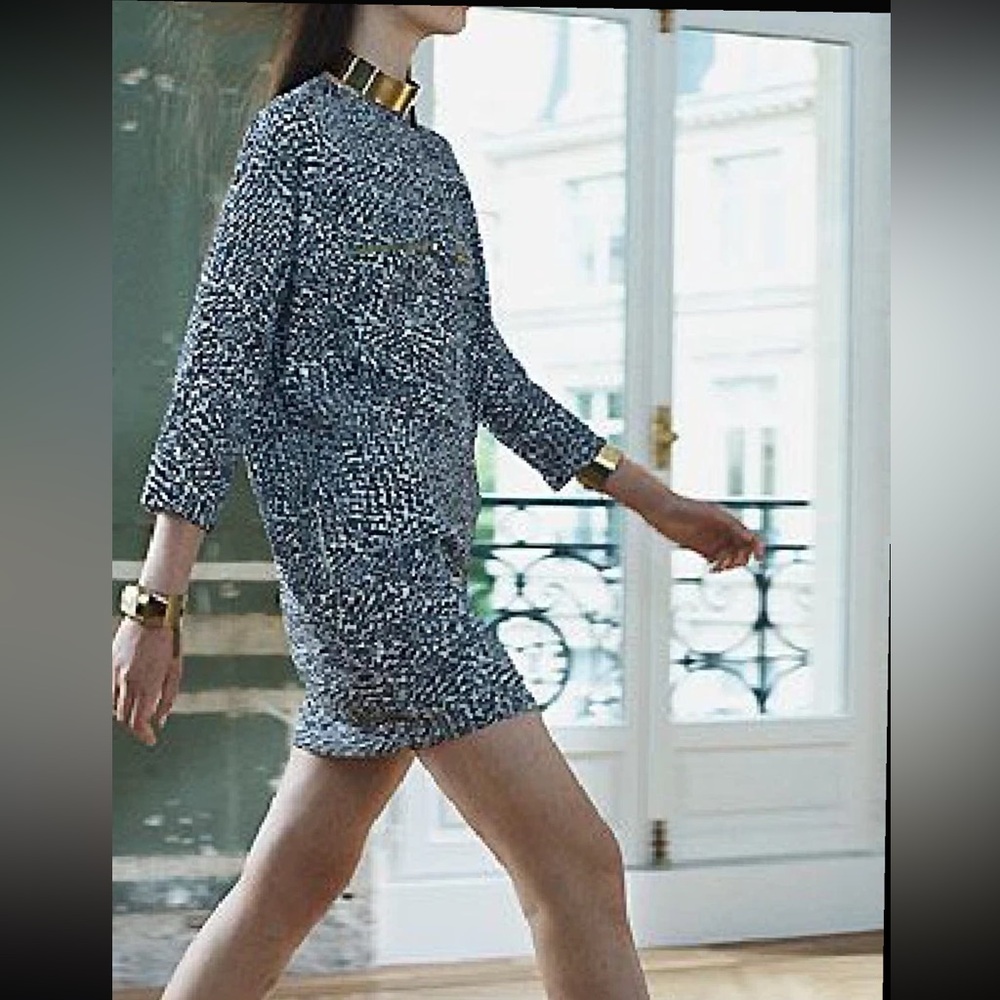 Celine Silk Shift Dress Size L / French 44